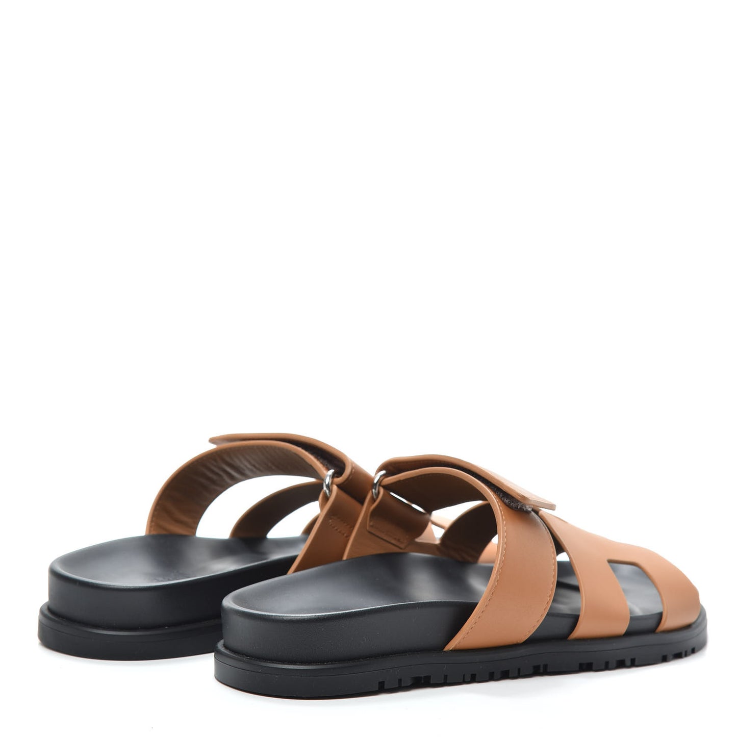 Calfskin Womens Chypre Sandals 36.5 Gold