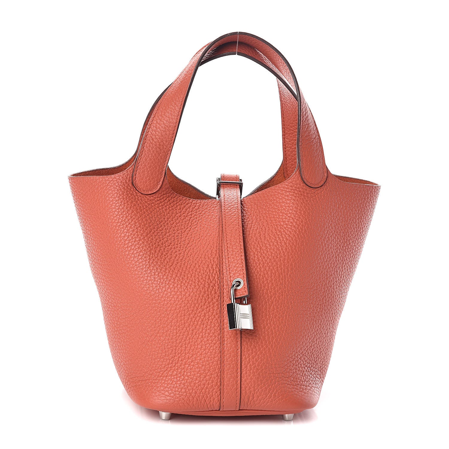 Hermes Taurillon Clemence Picotin Lock 18 PM Terre Battue 1 of 9