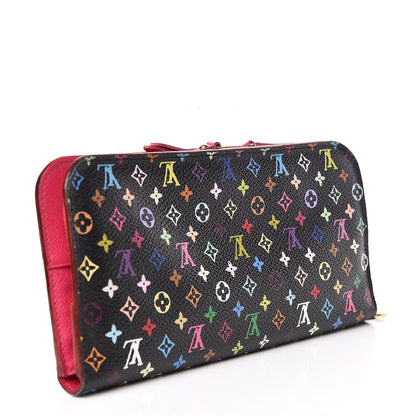 Louis Vuitton Monogram Multicolor Insolite Wallet Black Grenade 3 of 12