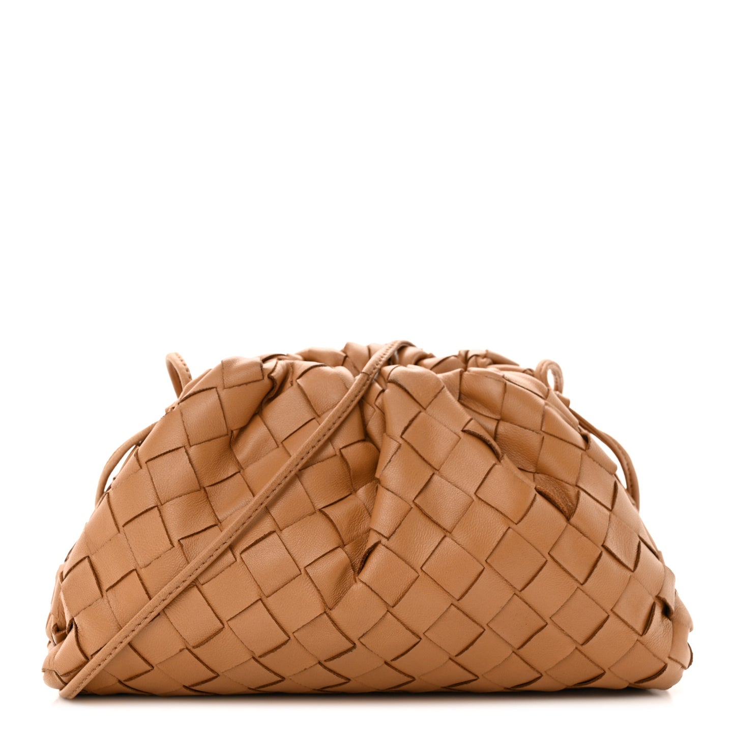 Nappa Intrecciato The Mini Pouch Carmel