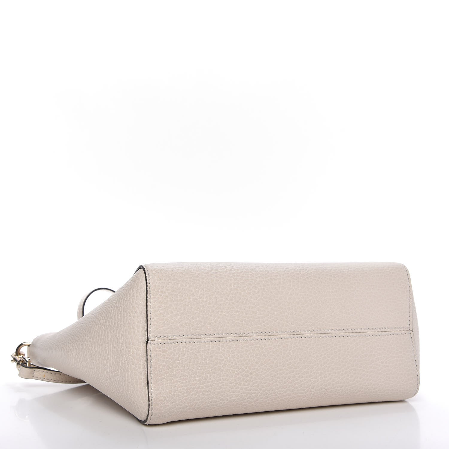 Gucci Dollar Calfskin Mini Swing Top Handle Bag Mystic White 4 of 10