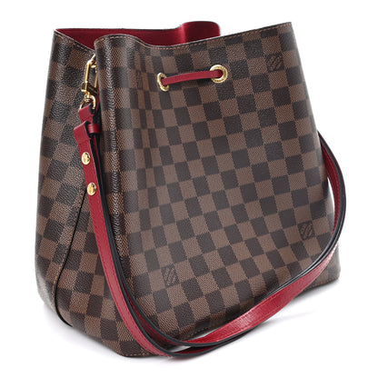Louis Vuitton Damier Ebene Neonoe MM Cherry Berry 3 of 12