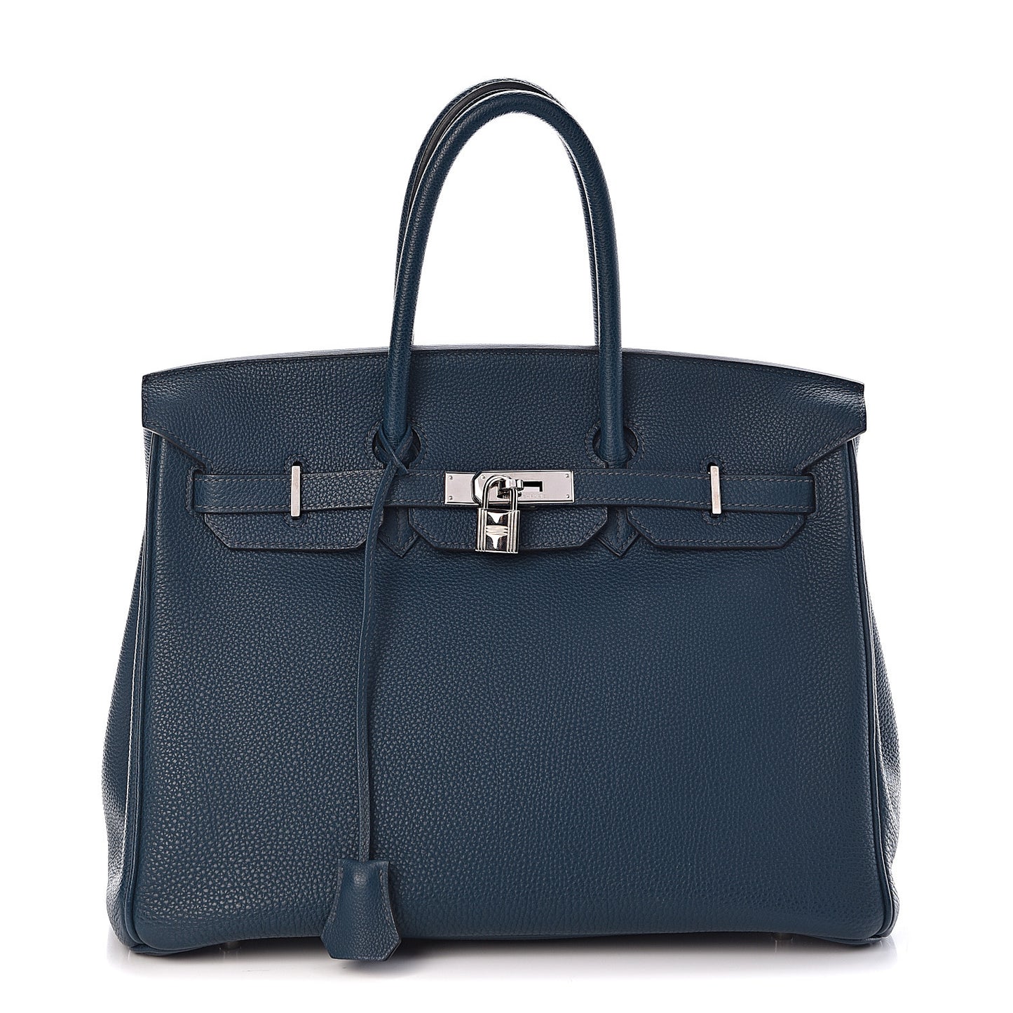 Togo Birkin 35 Bleu De Prusse