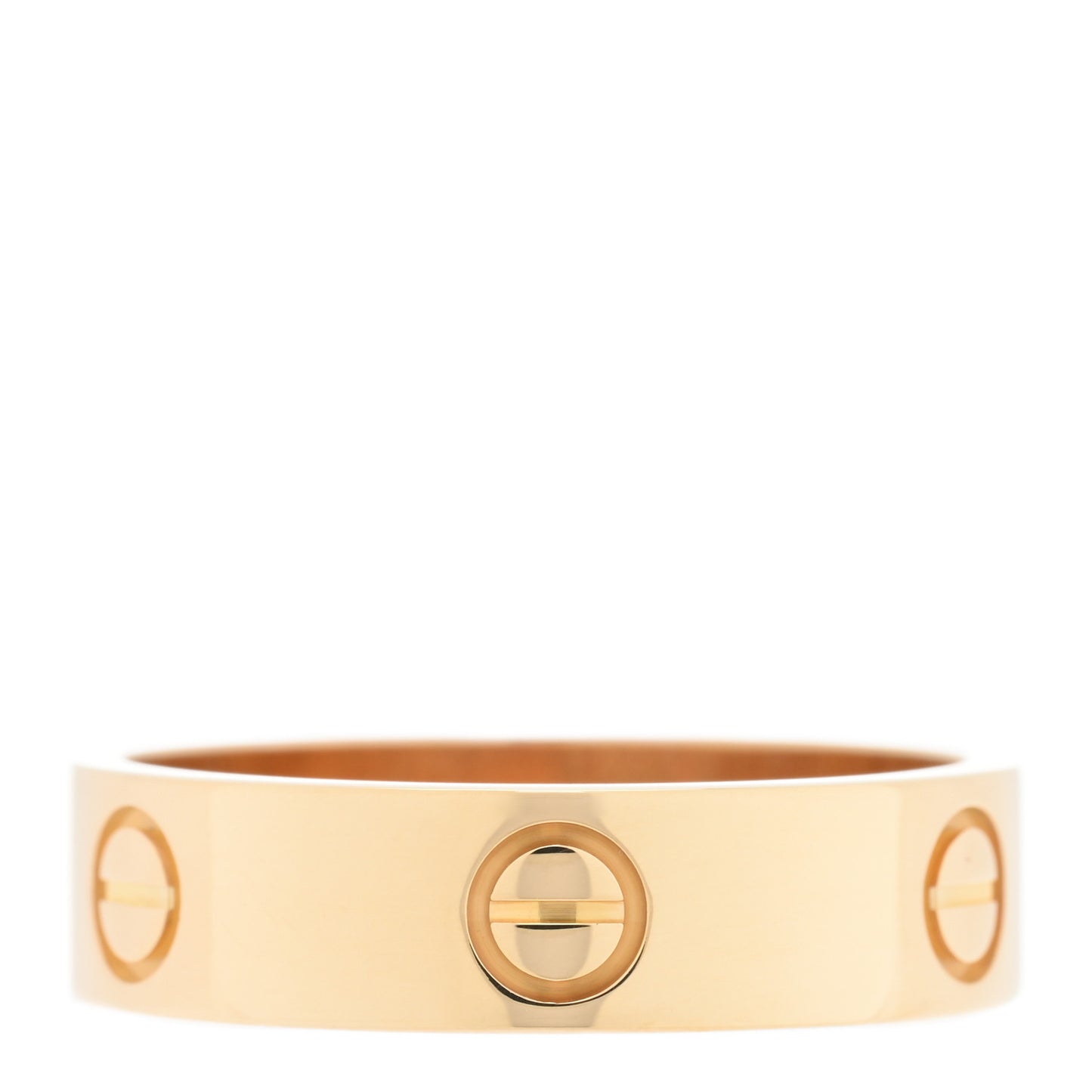 18K Yellow Gold 5.5mm LOVE Ring 60 9