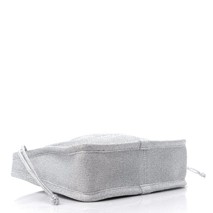 Alexander Wang Metallic Ribbed Knit Small Ryan Bag Silver 4 of 8