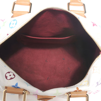 Louis Vuitton Monogram Multicolor Speedy 30 White 5 of 7