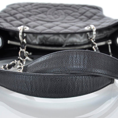 Chanel Caviar Grand Shopping Tote GST Black 5 of 9