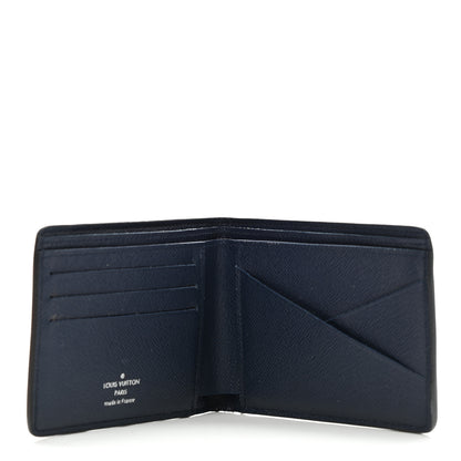 Louis Vuitton Damier Graphite 3D Multiple Wallet Navy 5 of 7