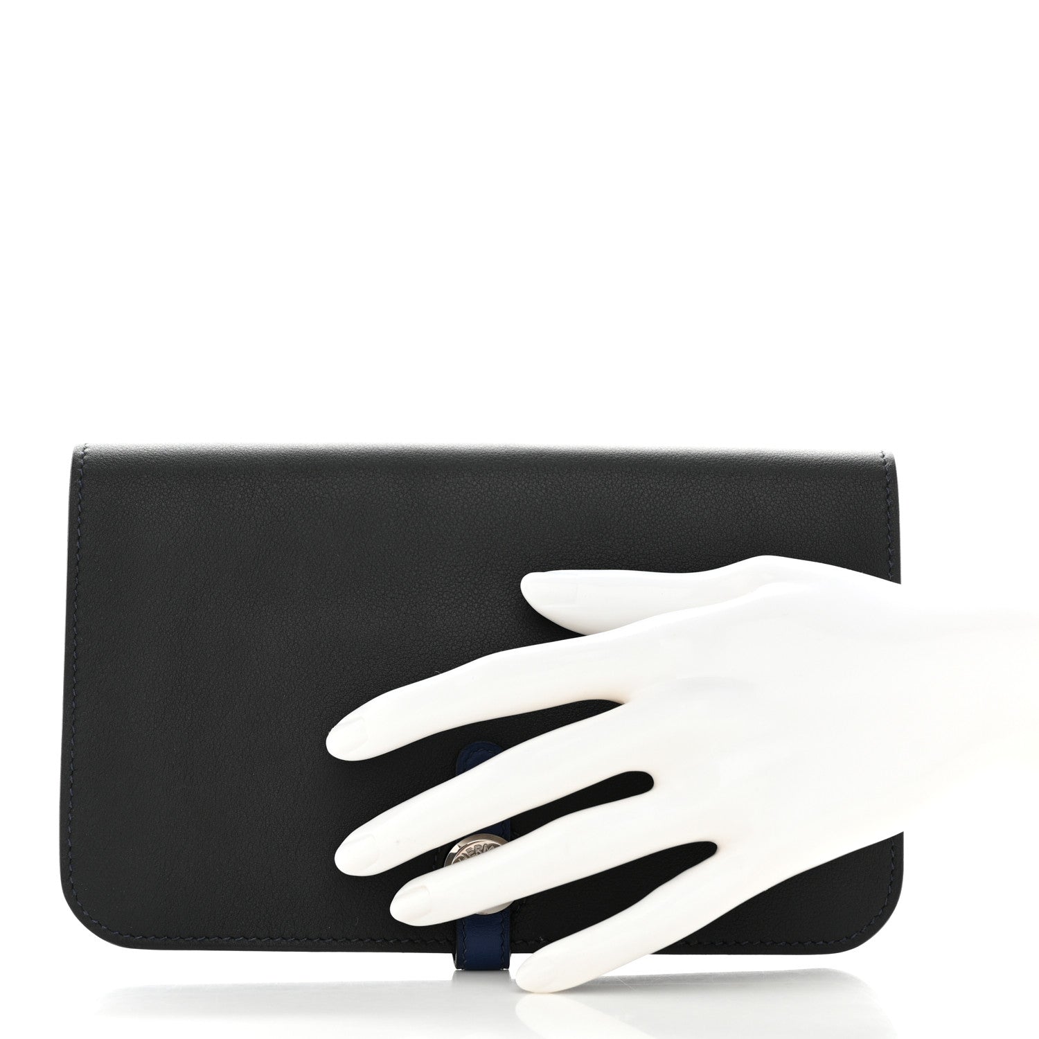 Hermes Swift Dogon Duo Wallet Black 3 of 10