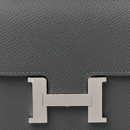 Hermes Epsom Constance Slim Wallet Graphite 9 of 10