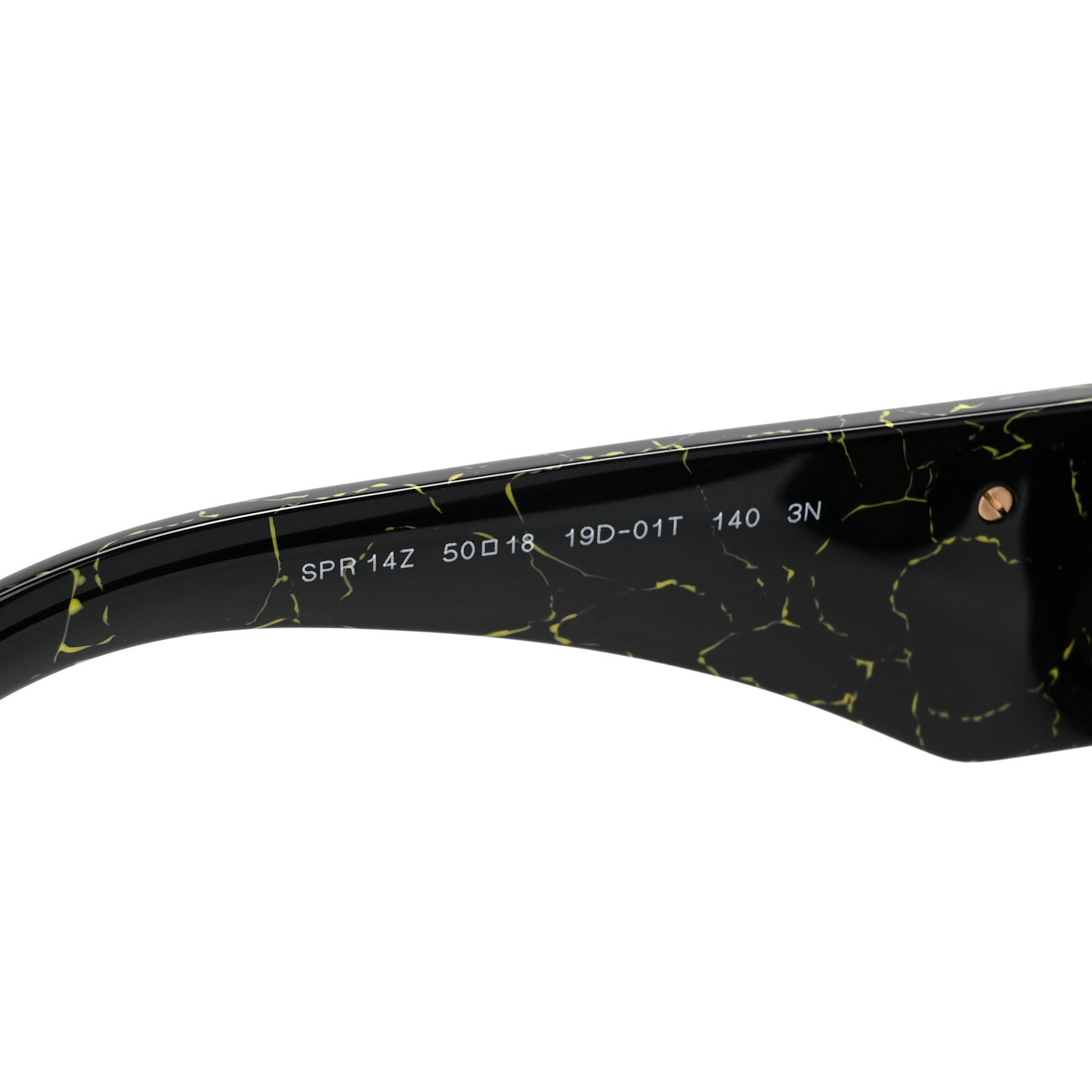 Acetate Symbole Sunglasses SPR 14Z Black Marble