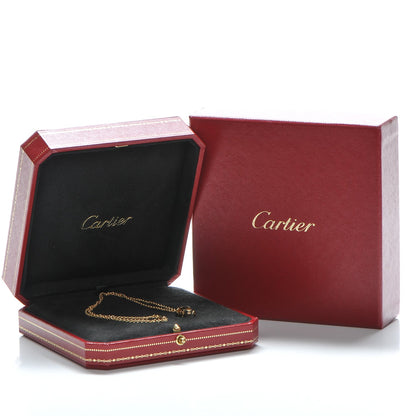 Cartier 18K Yellow Gold Interlocking LOVE Necklace 10 of 10