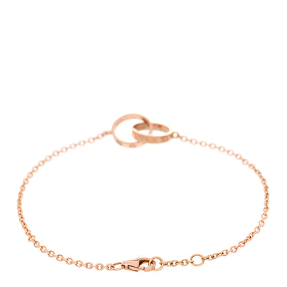 Cartier 18K Pink Gold Interlocking LOVE Bracelet 2 of 3