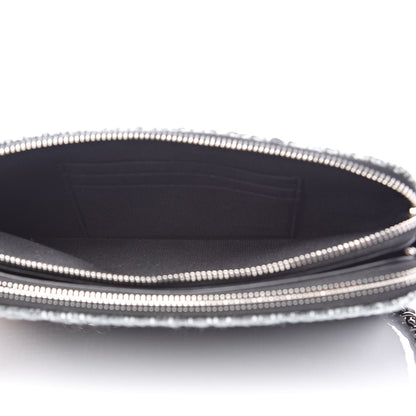 Chanel Canvas Small Deauville Clutch With Chain Charcoal 7 of 14