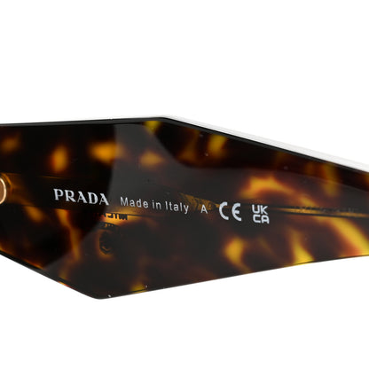 Prada Acetate Symbole Marbled Sunglasses SPR 17W Tortoise 6 of 8