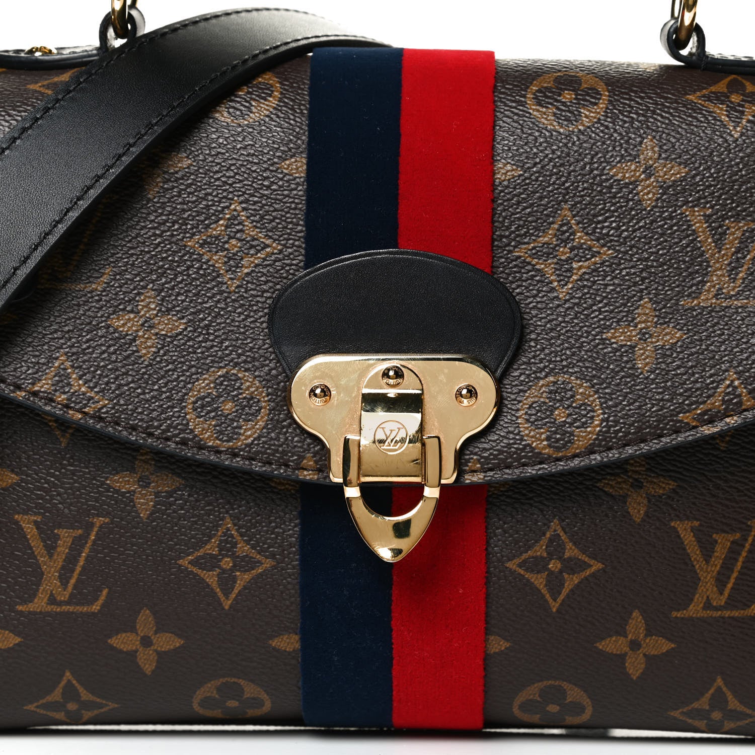 Louis Vuitton Monogram Georges BB Marine Cherry 7 of 11