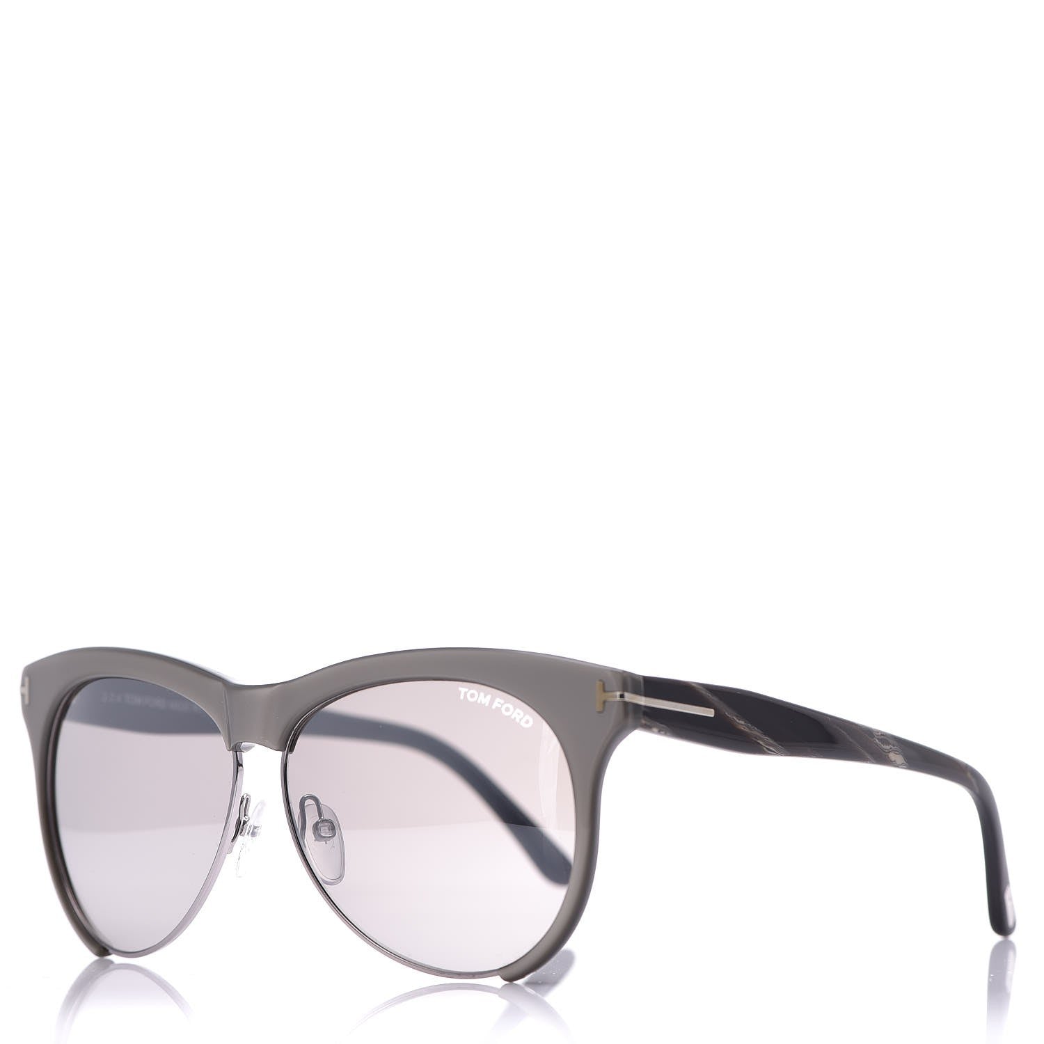Tom Ford Leona Sunglasses TF365 Grey 1 of 8