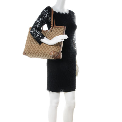 Gucci Monogram Medium Craft Tote Brown 2 of 8