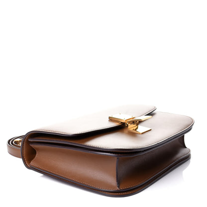 Celine Box Calfskin Medium Classic Box Flap Bag Camel 3 of 4