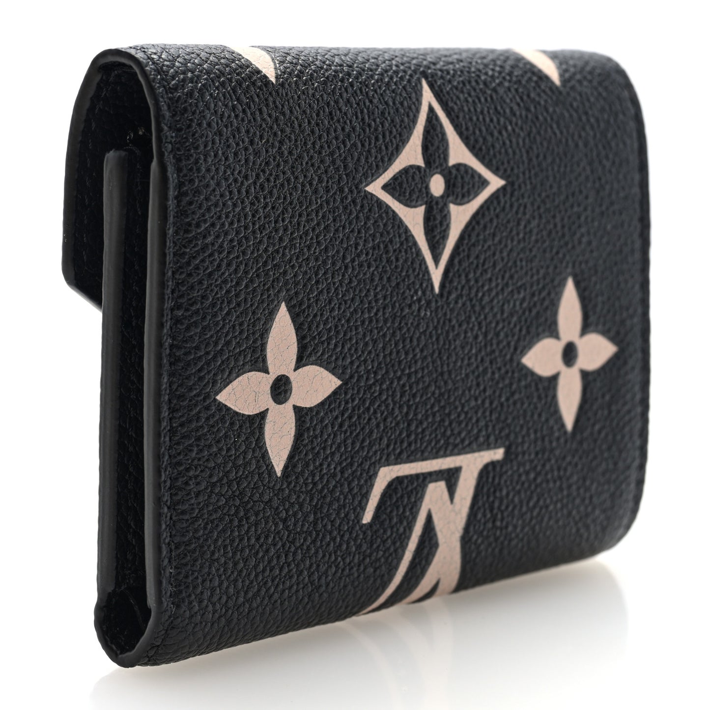 Empreinte Monogram Giant Victorine Wallet Black Beige