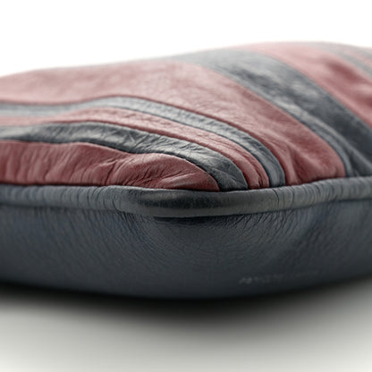 Balenciaga Agneau S Cushion Square Crossbody Dark Night Red 10 of 12