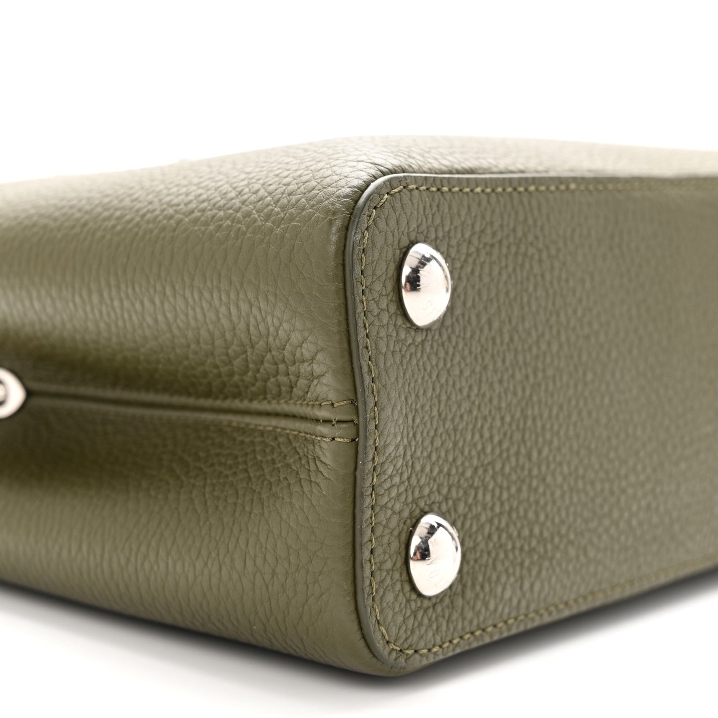 Taurillon Capucines BB Khaki