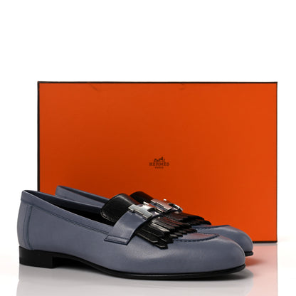 Hermes Goatskin Womens Royal Loafers 37 Multicolor 8 of 8