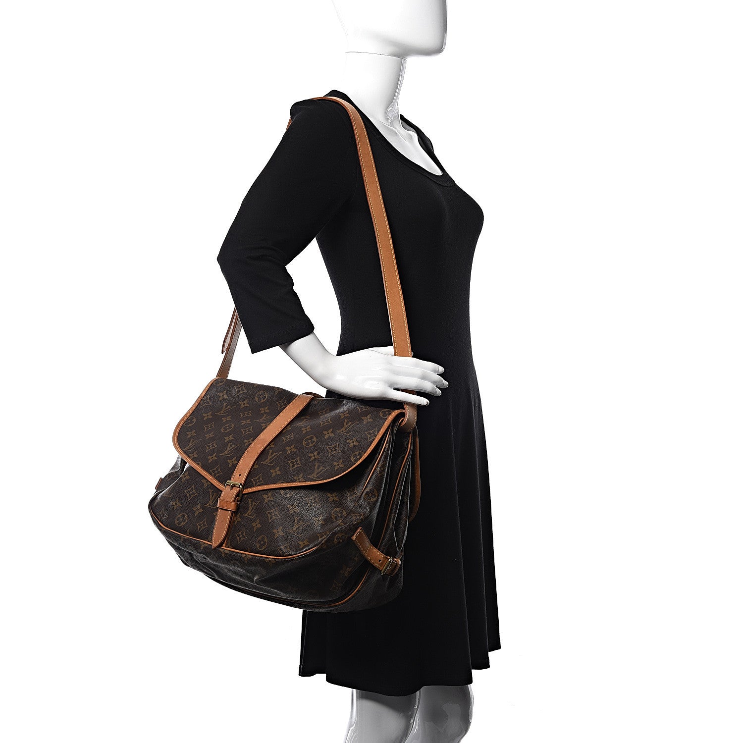 Louis Vuitton Monogram Saumur 35 2 of 15