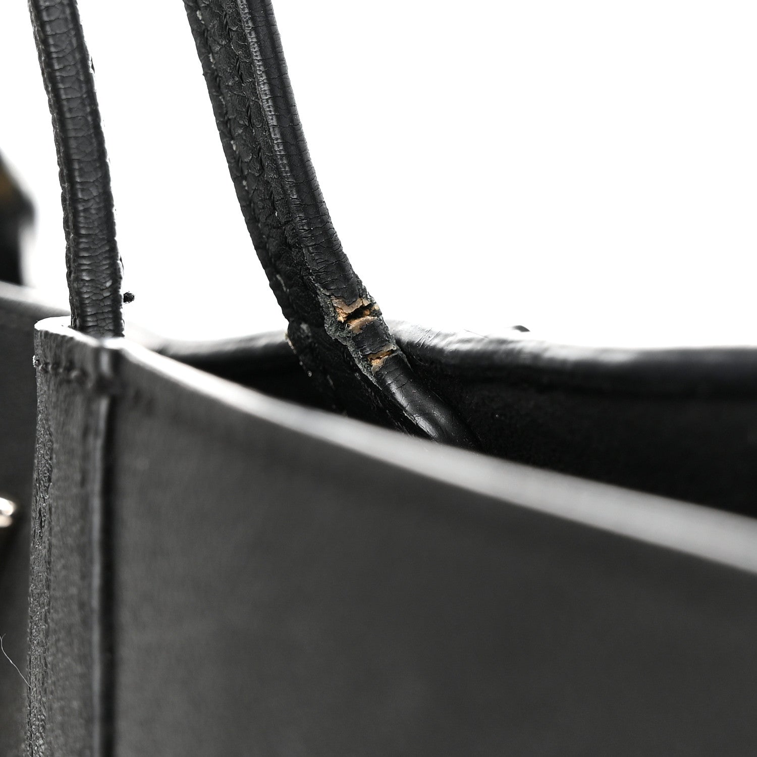 Louis Vuitton Calfskin Lockme Cabas Black 14 of 15