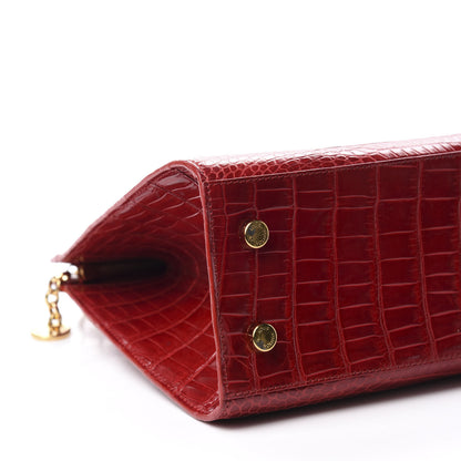 Louis Vuitton Crocodile Brea PM Rouge 6 of 9