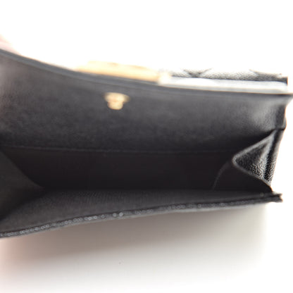 Chanel Caviar Quilted Small Boy Flap Wallet Black 5 of 9