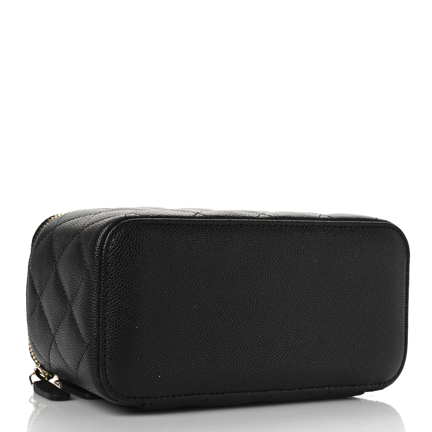 Chanel Caviar Quilted Small Vanity Case With Chain Black 4 of 10