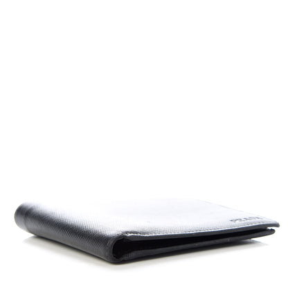 Prada Saffiano Bi-Fold Wallet Black 4 of 6