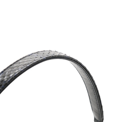 Chanel Tweed Snakeskin Quilted Small CC Filigree Flap Multicolor 10 of 12