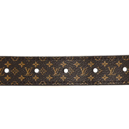 Louis Vuitton Monogram 25mm LV Malletier Belt 80 32 3 of 5