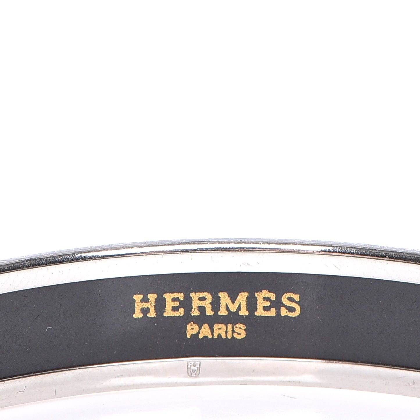 Enamel Printed Stripes Narrow Bracelet 70