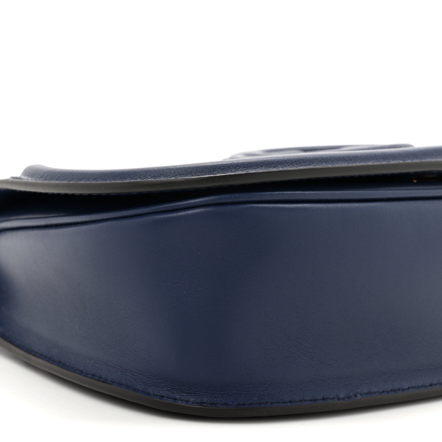 Gucci Roxy Calfskin Medium Blondie Top Handle Bag Blue Agata 10 of 10