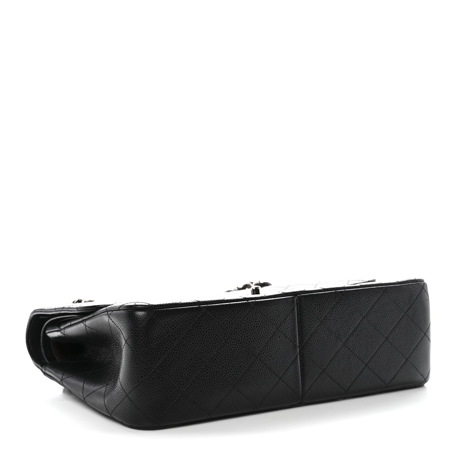 Chanel Caviar Quilted Jumbo Double Flap Black 4 of 13