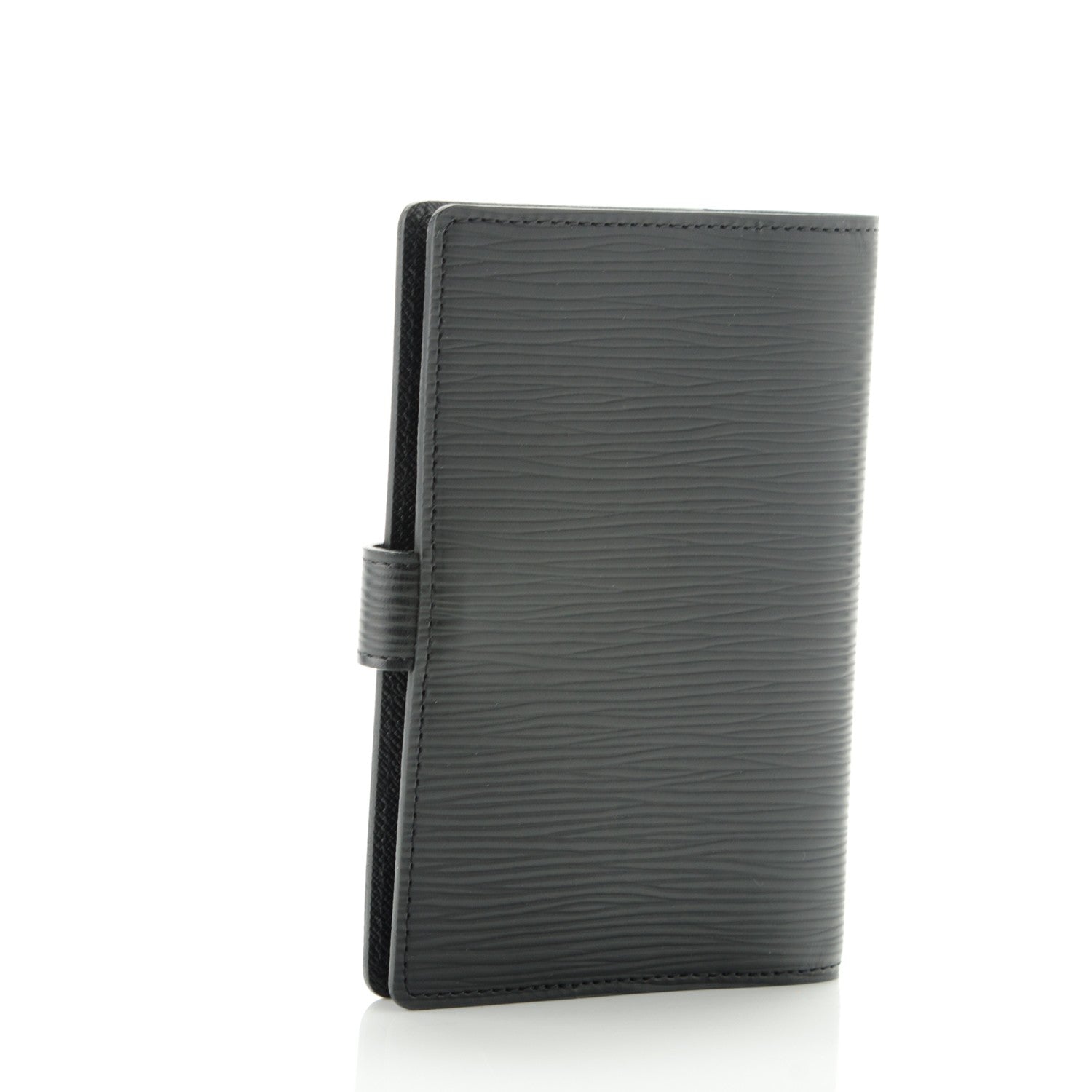 Louis Vuitton Epi Small Ring Agenda Cover Black 3 of 6