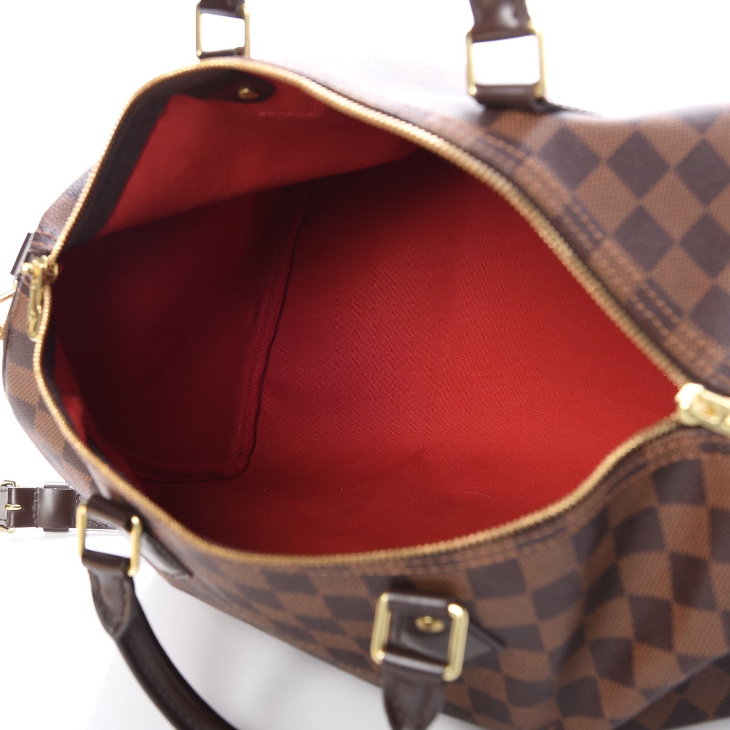 Louis Vuitton Damier Ebene Speedy Bandouliere 35 6 of 10
