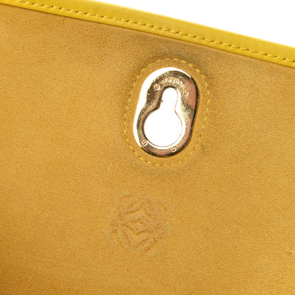Loewe Smooth Calfskin Ines Clutch Mink Yellow 9 of 11