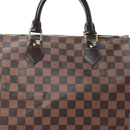 Louis Vuitton Damier Ebene Speedy 30 7 of 9