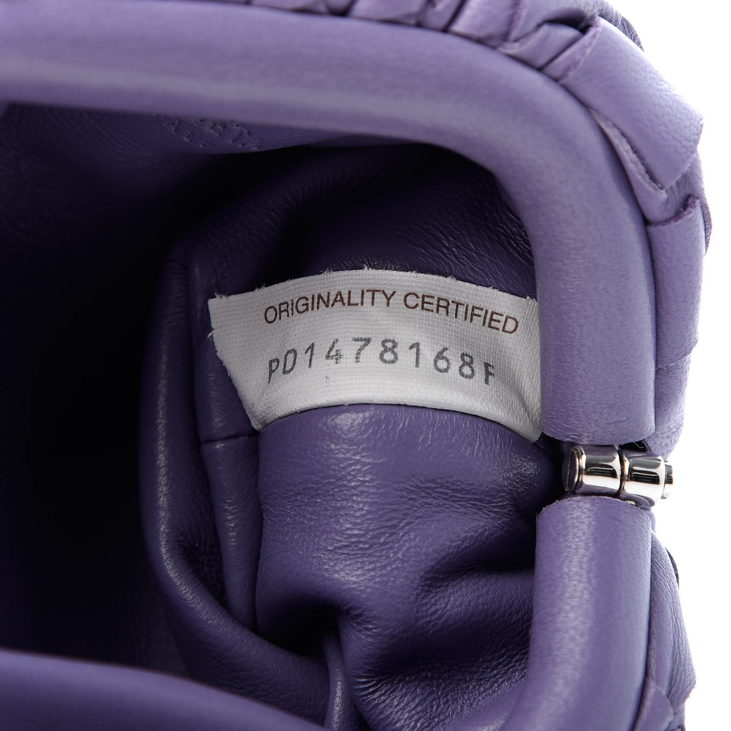 Nappa Intrecciato Coin Purse Lavender