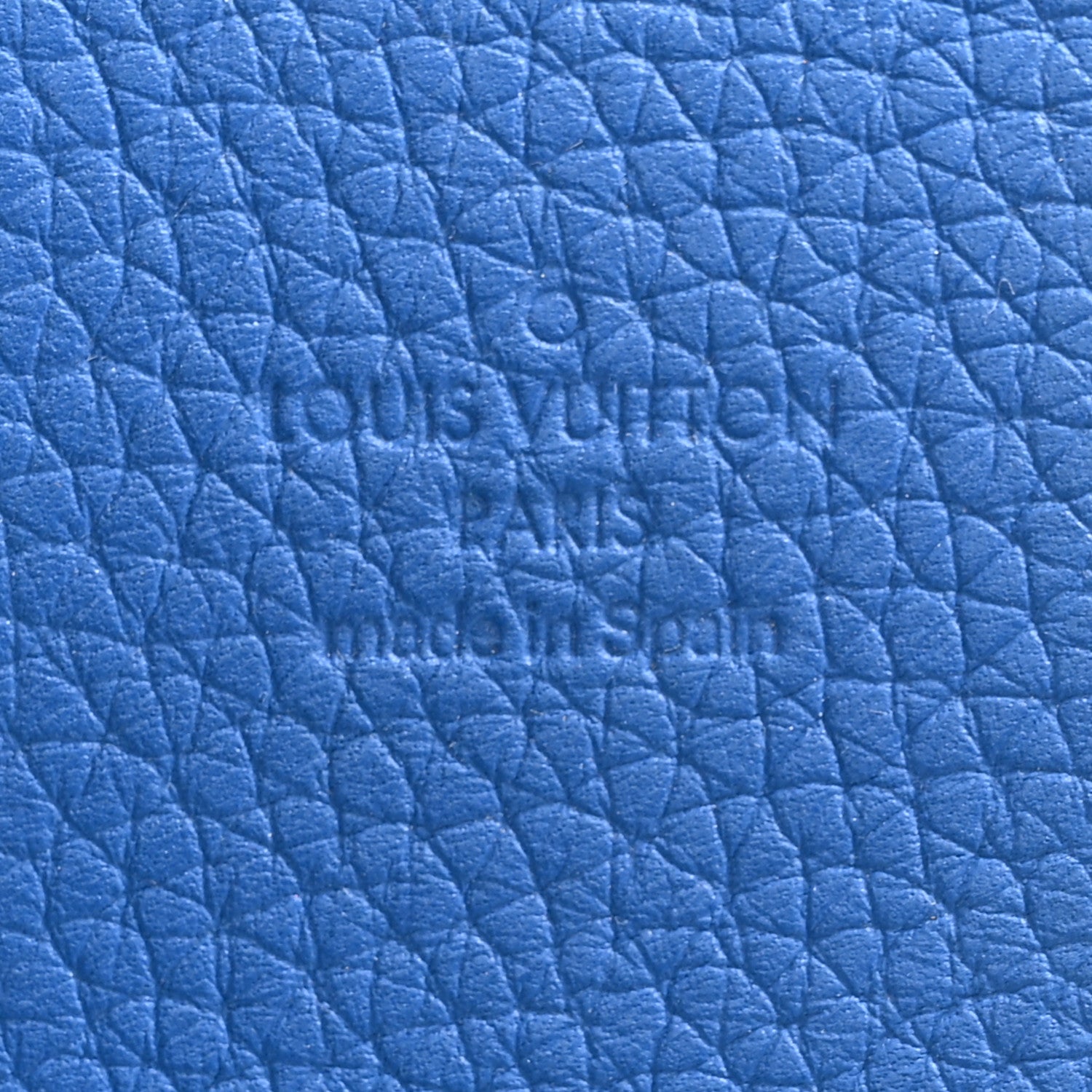 Louis Vuitton LOUIS VUITTON Taurillon Bandouliere Shoulder Strap Blue 3 of 6