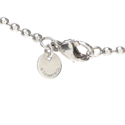 Tiffany Sterling Silver Long Return to Tiffany Heart Pendant Necklace 4 of 5