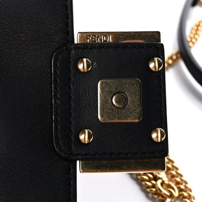 Fendi Nappa FF 1974 Embossed Mini Baguette Black 8 of 15