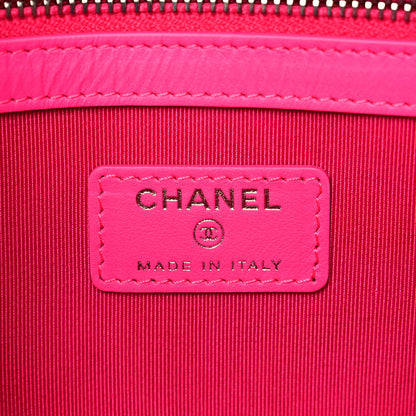 Chanel Goatskin Quilted Medium 2.55 Reissue Cosmetic Case Fluorescent Pink 6 of 10