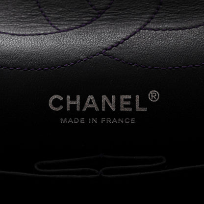 Chanel Aged Calfskin Quilted 2.55 Reissue 227 Flap Dark Purple 6 of 12