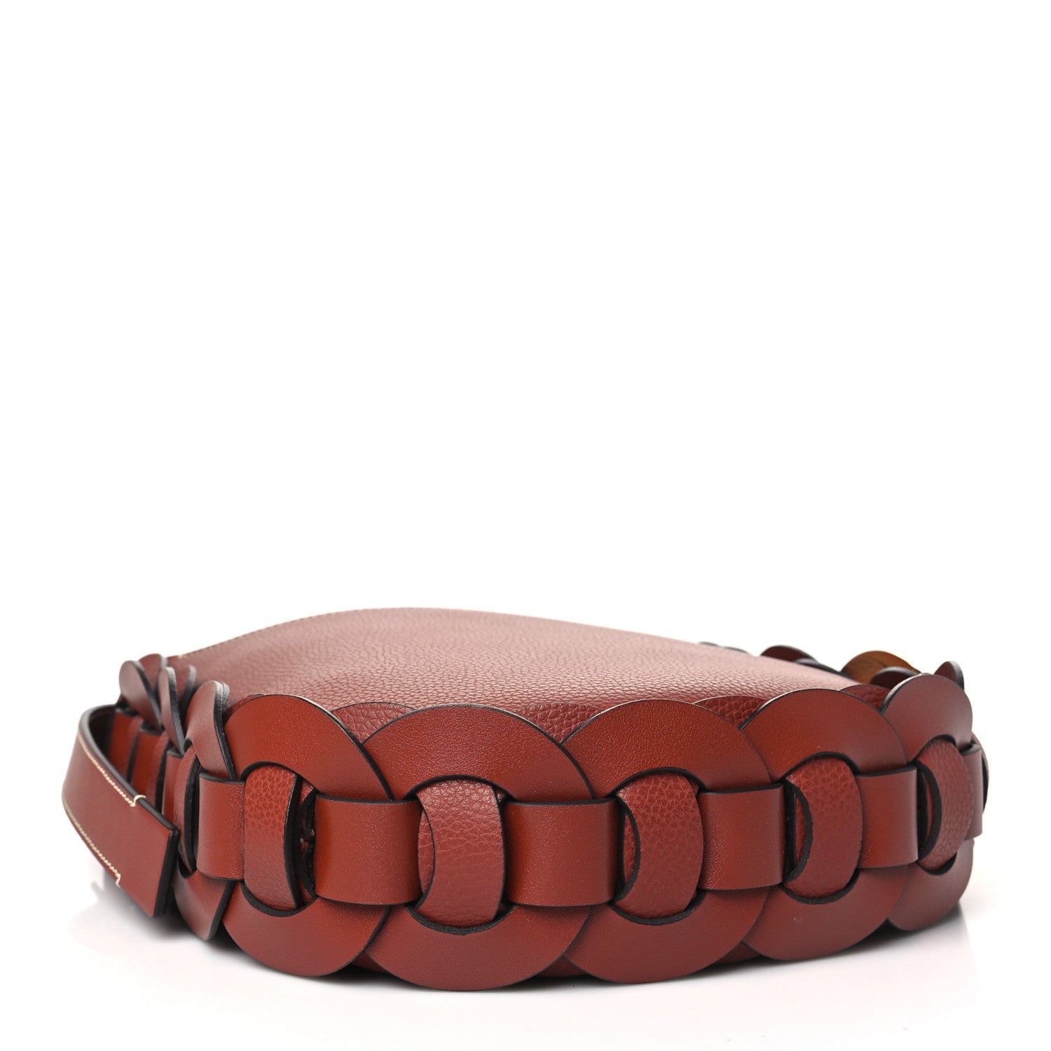 Chloe Small Grain Smooth Calfskin Small Darryl Hobo Sepia Brown 4 of 10