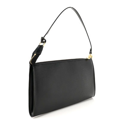 Louis Vuitton Epi Pochette Accessories 24 Black 3 of 9